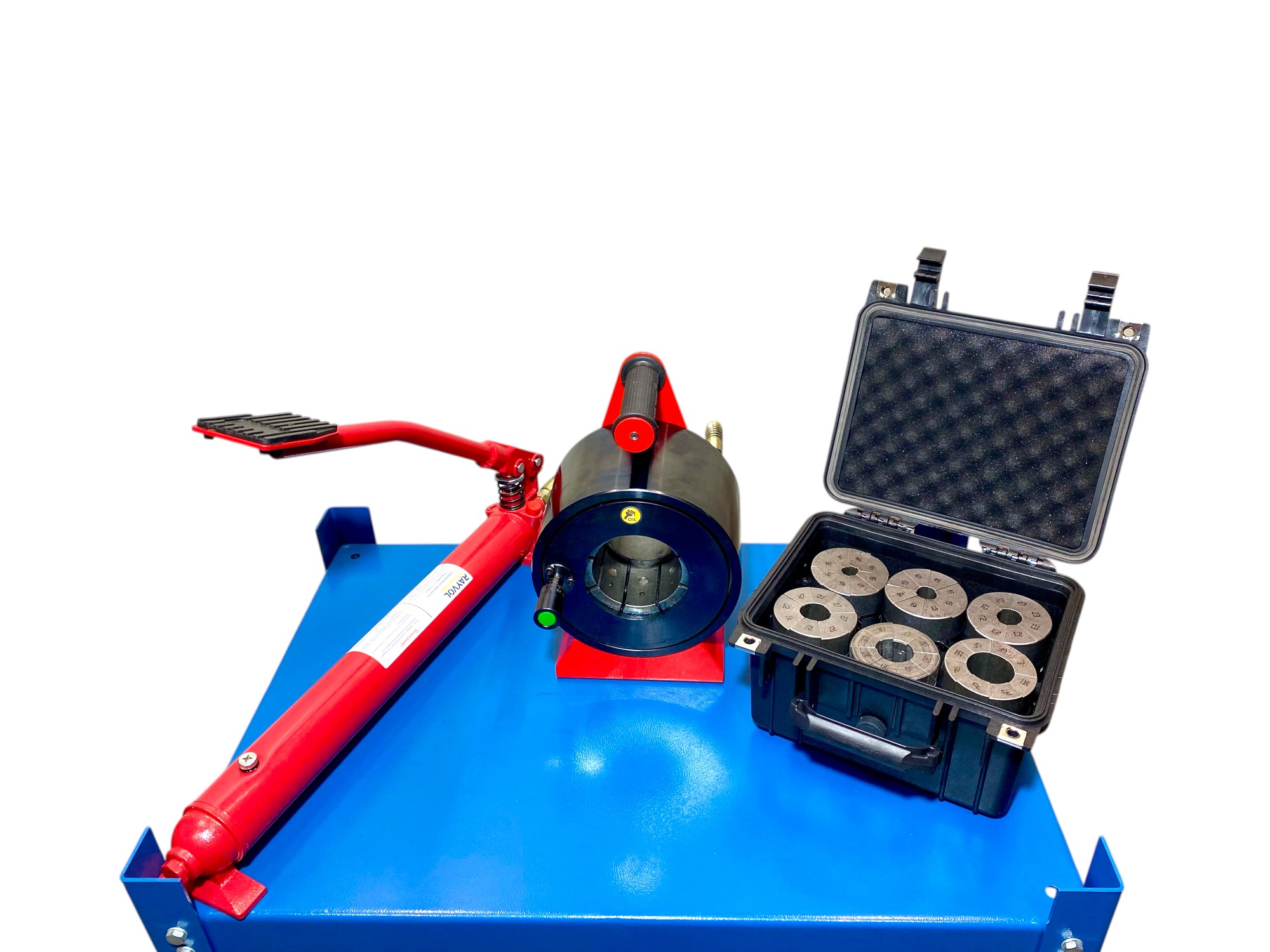 Переносной ручной обжимной станок РВД до 1 дюйма (25 мм)